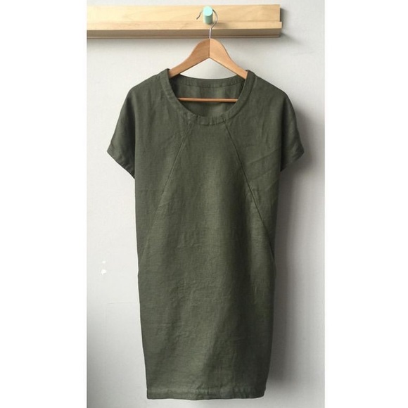 Hoi Bo Linen Mini Dress - Picture 2 of 6